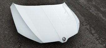 Skoda Superb 3,přední kapota,bilá,3V0823031A - 2