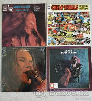 LP desky - JIMI HENDRIX a JANIS JOPLIN původní presy - 2