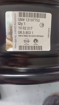 Plechové disky Opel Meriva - 2