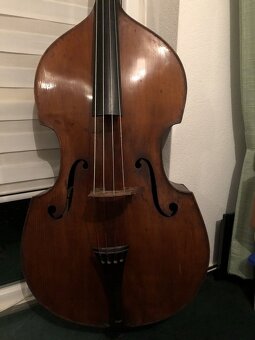 Antický kontrabas kontrabas violoncello housle - 2