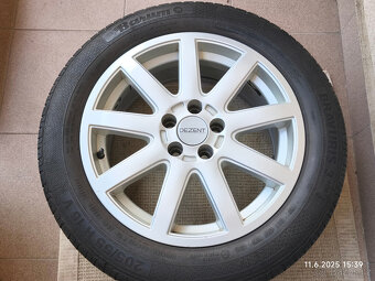 4 x al kola DEZENT 5x100 205/55R 1+ pneu - 2