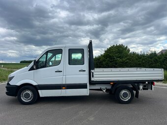 Mercedes-Benz Sprinter 214 valník, klima, 6míst, top - 2