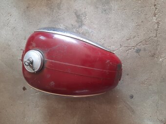 Jawa 250 panelka nádrž patinovka - 2