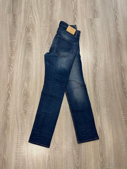 JACK & JONES - SKINNY DENIM KRÁSNÉ PÁNSKÉ DŽÍNY W32/L32 🤩 - 2
