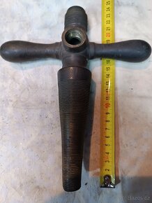 Pípa na dřevěný sud mosazná - 2