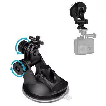 Přísavka / držák do auta pro GoPro a akční kamery - 2