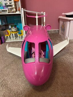 Barbie letadlo + auto - 2