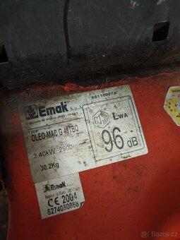 Sekačka s pojezdem - 2