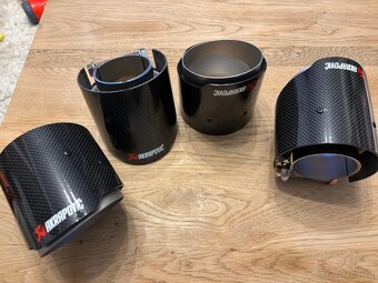 Koncovky Akrapovič nové - 2