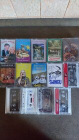 Cd+kazety Mc/převážně dechovky - 2