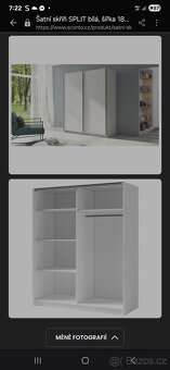 Šatní skříň SPLIT - 2