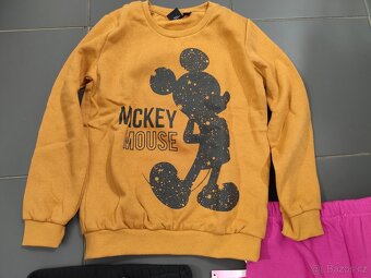 mikina mickey mouse a cerne teplaky - 2