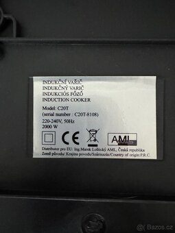 Indukční vařič AML C20T - 2