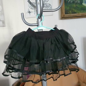 Dětská tutu sukně černá - 2