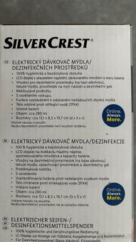 Automatický dávkovač mýdla / dezinfekčních prostředků Silver - 2
