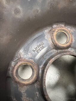 Plechové disky 5x112 r15 + pneu nexen - 2