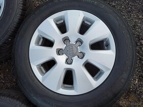 AUDI -16"ORIGINÁLNÍ ALU KOLA S LETNÍMI PNEUMATIKAMI - 2