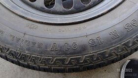 195/65/15 Uniroal na disku 5x100 - 2