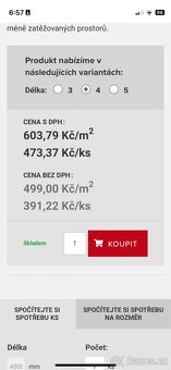 Podlahové palubky 28x196x4000 (cena za balík cca 3 m2) - 2
