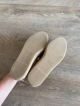 Espadrilky v béžové barvě Zara - 2