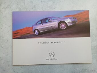 Mercedes C W203 Coupe - CZ katalog 2000 - doprava v ceně - 2