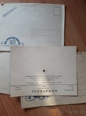 gramofonova deska 1962 jako pohlednice - 2