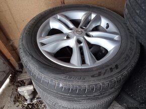 Sada kol Nissan Qashqai 215/60R17 - 2