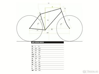 Elektrokolo MERIDA eBIG.SEVEN E800, Shimano, 500 Wh - 2
