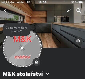 Moderni toaletni stolek z logem - 2