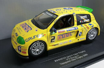 1:18 Renault Clio Trophy 2000 gelb Universal Hobbies - 2
