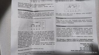 Pokojový termostat CR04 Honeywell - 2