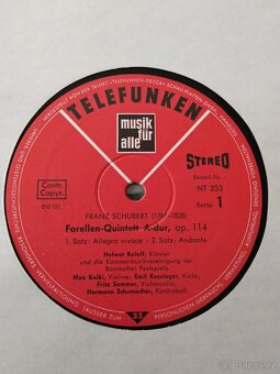 LP - desky vinyl vážná hudba-Schubert , Mozart a další - 2