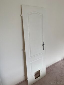 Doornite Interiérové dveře Claudius plné lakované, bílé, 60L - 2