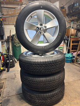 Originál alu Škoda Kodiaq RATIKON R17 Nové zimní pneu - 2