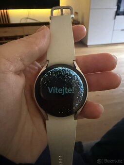 Chytré hodinky Samsung Galaxy Watch 6 40mm - zlaté - 2