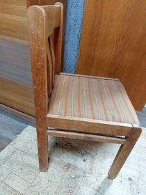 6x dřevěné židle - 2