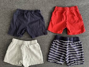 Chlapecké kraťasy a tričko - vel. 92, 98/104 - 2