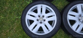 Letní sada VW Polo - 205/45/16, 6,5x16 ET43-pošlu na dobírku - 2