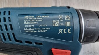 BOSCH professional - AKUvrtačka GSR 120-LI - 2