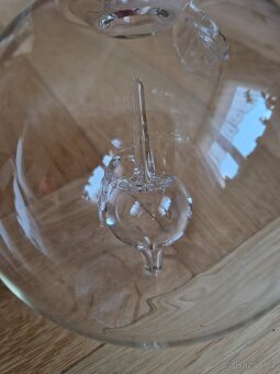 Skleněná karafa jablko - 2