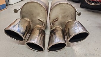 Laděný výfuk Corvette C6 - 2