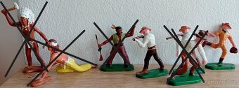 Westernové figurky z DDR, Polska - 2