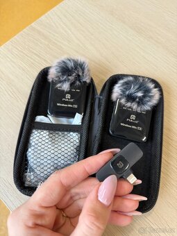 Bezdrátový lavalier mikrofon PULUZ (Lightning) - 2