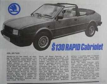 Škoda Rapid 130L /LDD cabrio - 2
