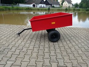 Přívěs - vozík D -TPS 400 za zahradní traktor - 2