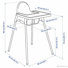Vysoká židle Ikea Antilop - 2