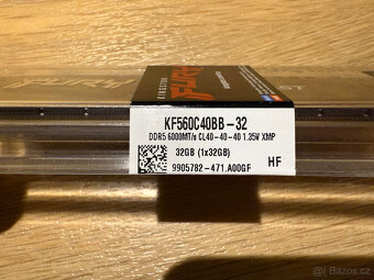 Kingston Fury Beast Black XMP DDR5 32GB 6000MT/s - 2