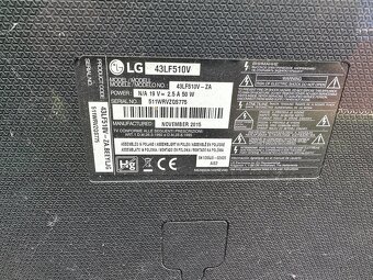 Tv LG 43 LF510V+ settopbox+drzak pergola/chata - 2