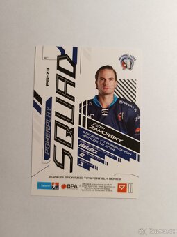 Hokejová kartička ELH Tipsport Petr Zámorský - 2