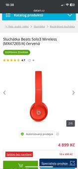 AppleBeatssolo3 wireless sluchátka - 2